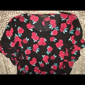 Lane Bryant Ruffled Sleeves